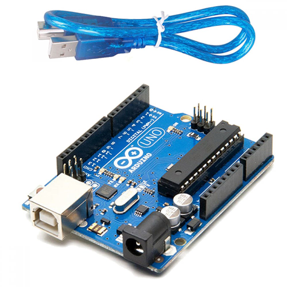 Arduino Uno R3 Cable Usb Domotica Robotica Atmel