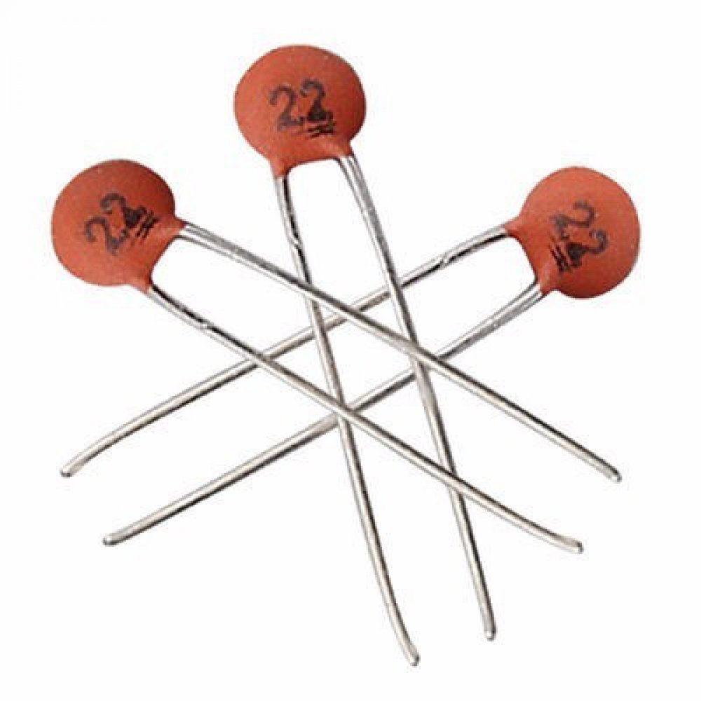 Capacitor Ceramico Disco Condensador 22pf/50v Dip X10