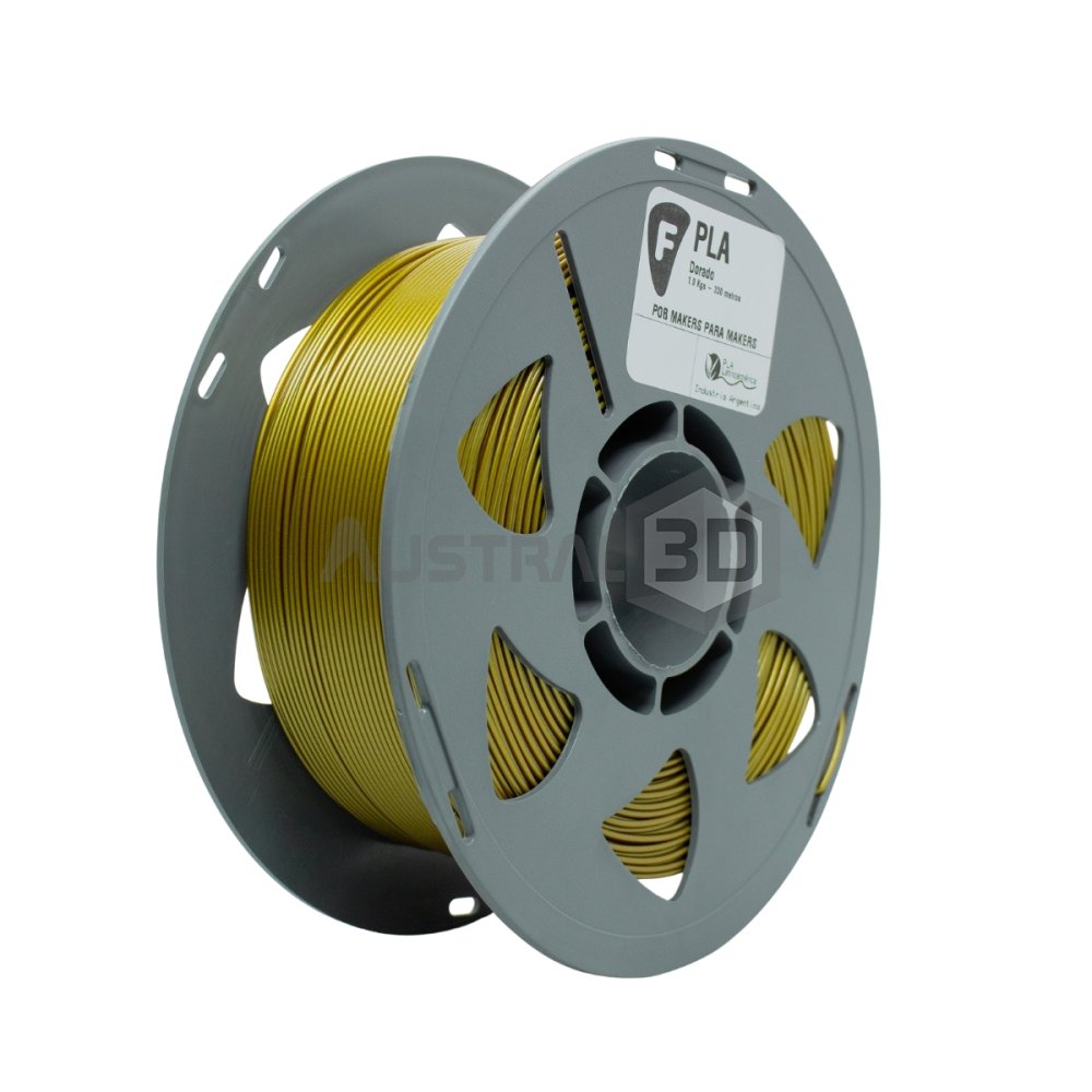 Filamento 3D PLA Filar 1.75Mm 1Kg DORADO