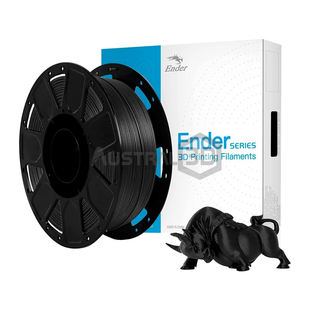 Filamento 3D Creality Ender ORIGINAL PLA 1kg NEGRO
