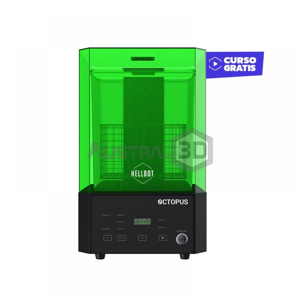Maquina Lavado Curado Hellbot Octopus