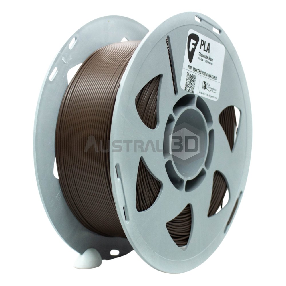 Filamento 3D Filar 1.75Mm 1Kg PLA CHOCOLATE MATE
