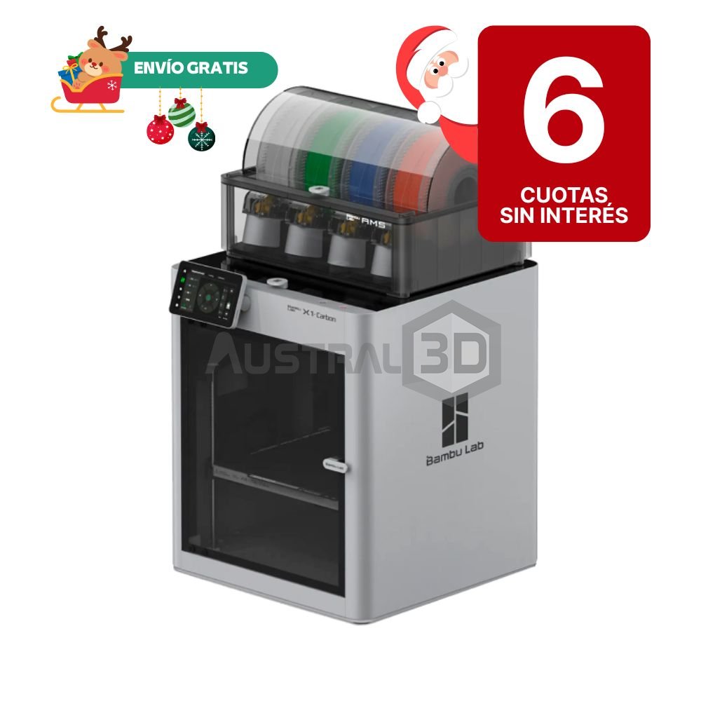 Impresora 3D Bambu Lab X1 Carbon Combo