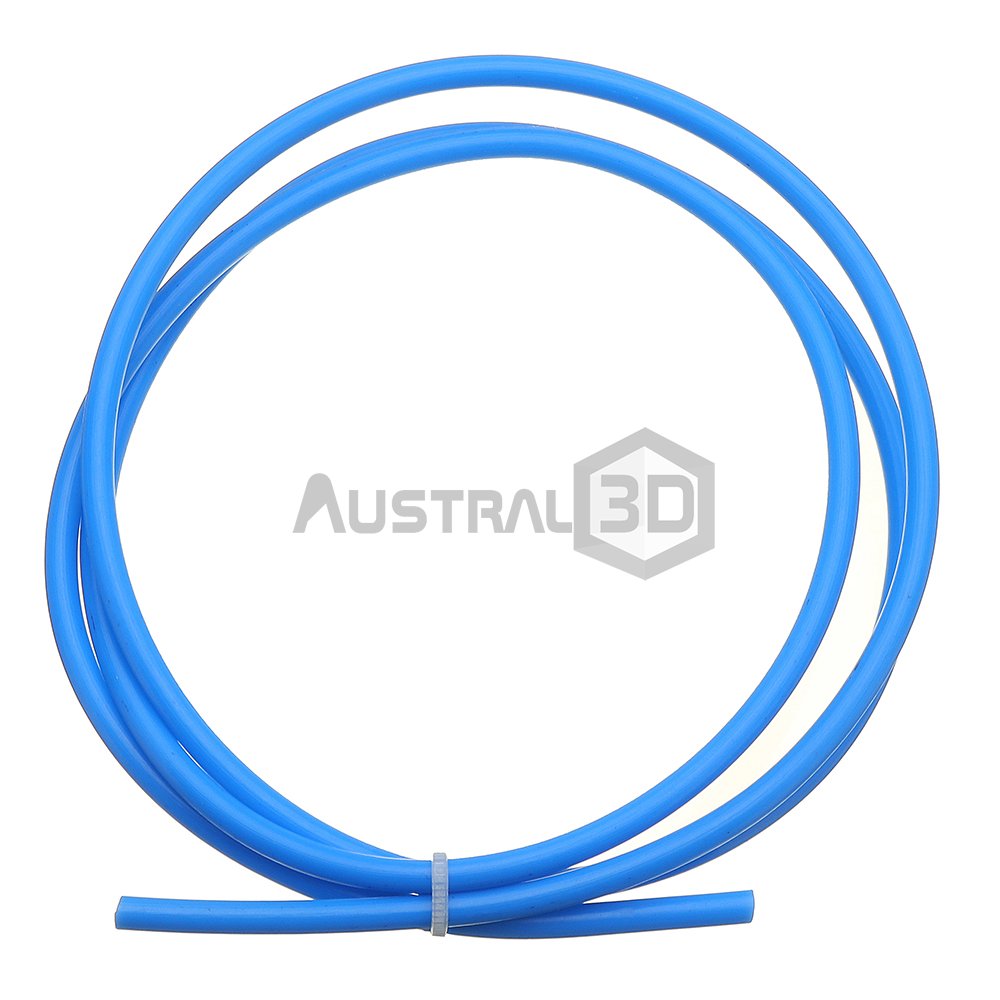 Tubo Teflon 50cm Ptfe Azul Simil Capricorn Fil. 1.75 2mm 4.0mm