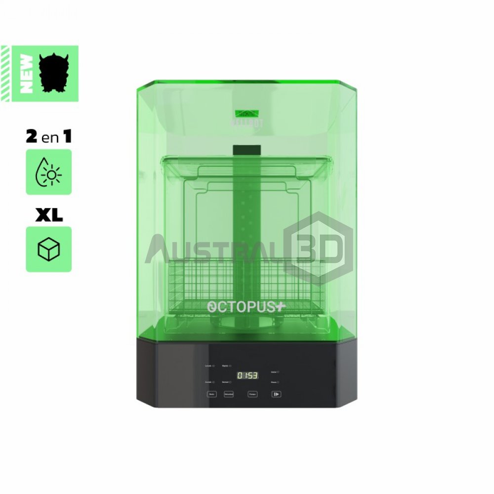 Maquina Lavado Curado Hellbot Octopus PLUS