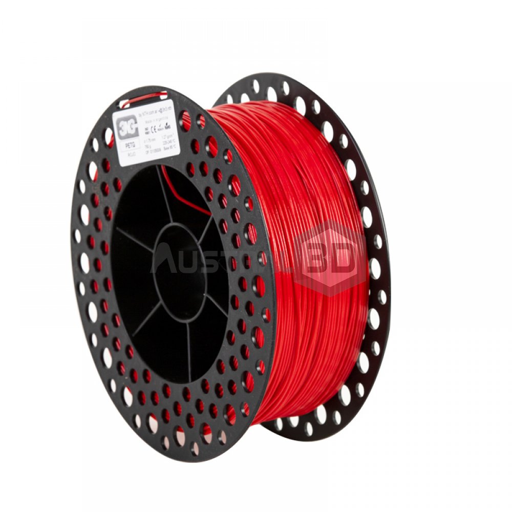 Filamento 3D 3n3 PETG ROJO 1.75mm 750g