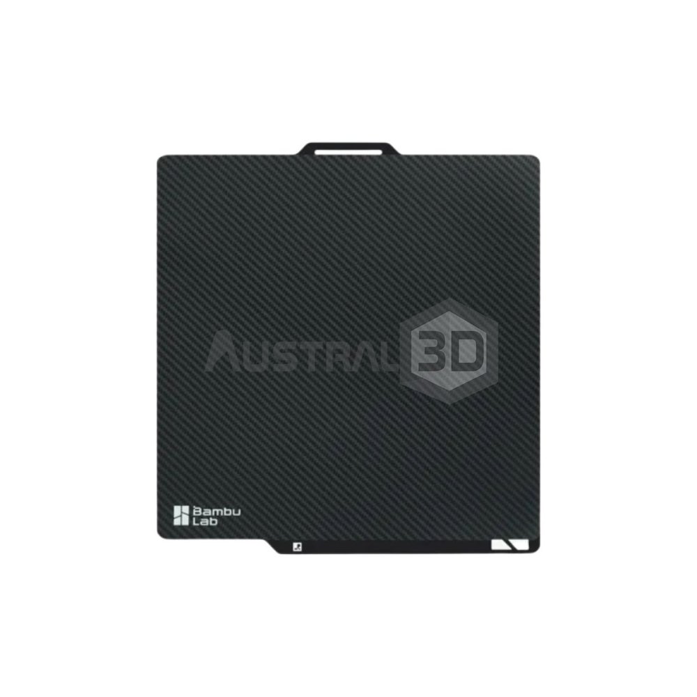 Placa Texturizada Fibra De Carbono Bambulab A1/x1c/p1